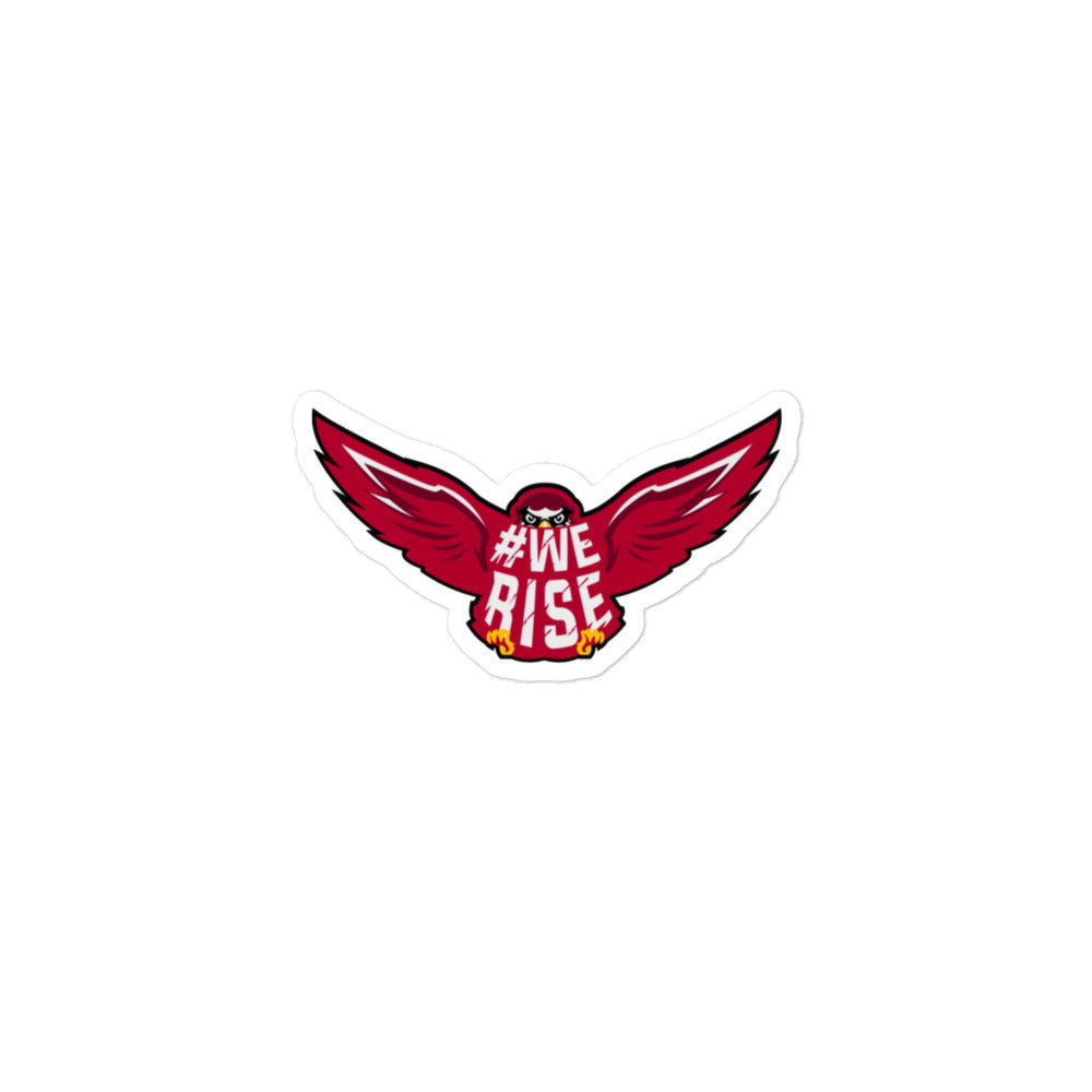 We Rise Sticker