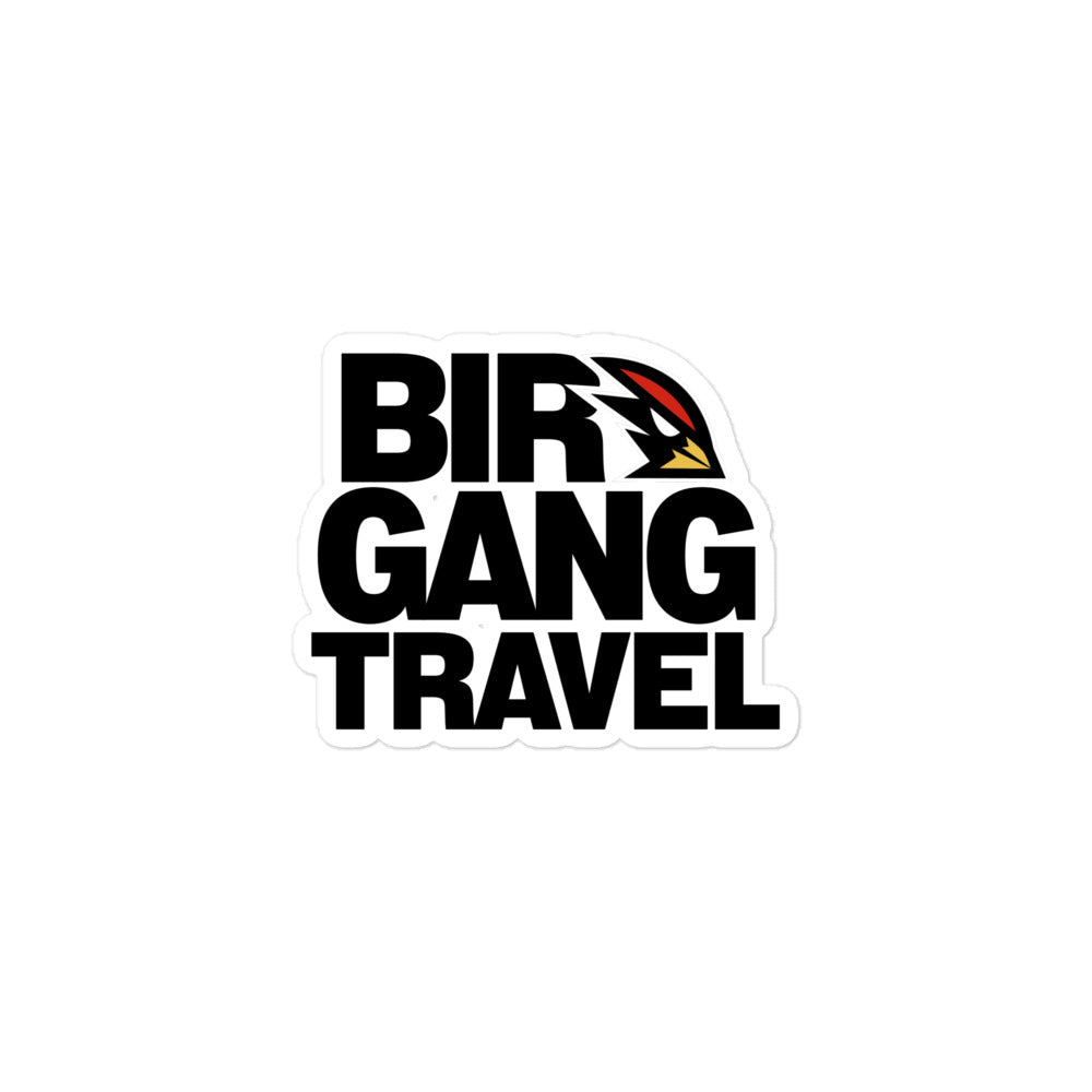 Birdgang Travel Sticker