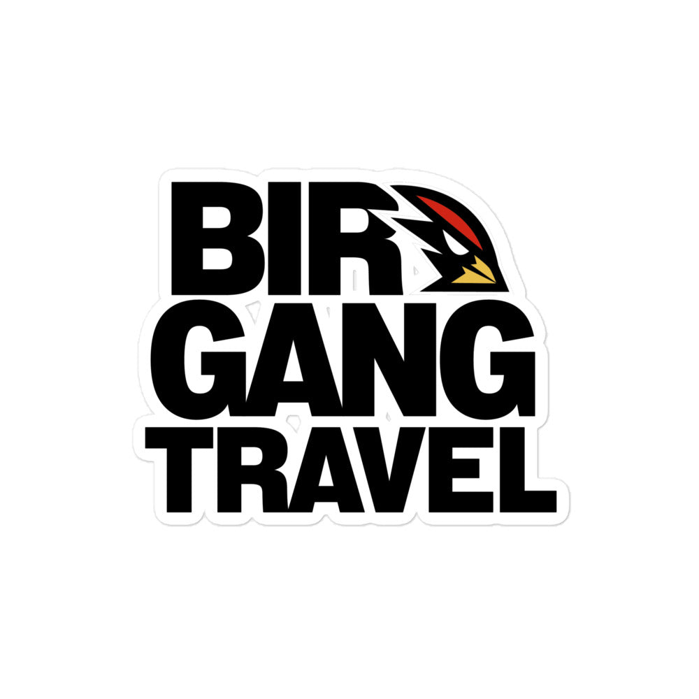 Birdgang Travel Sticker