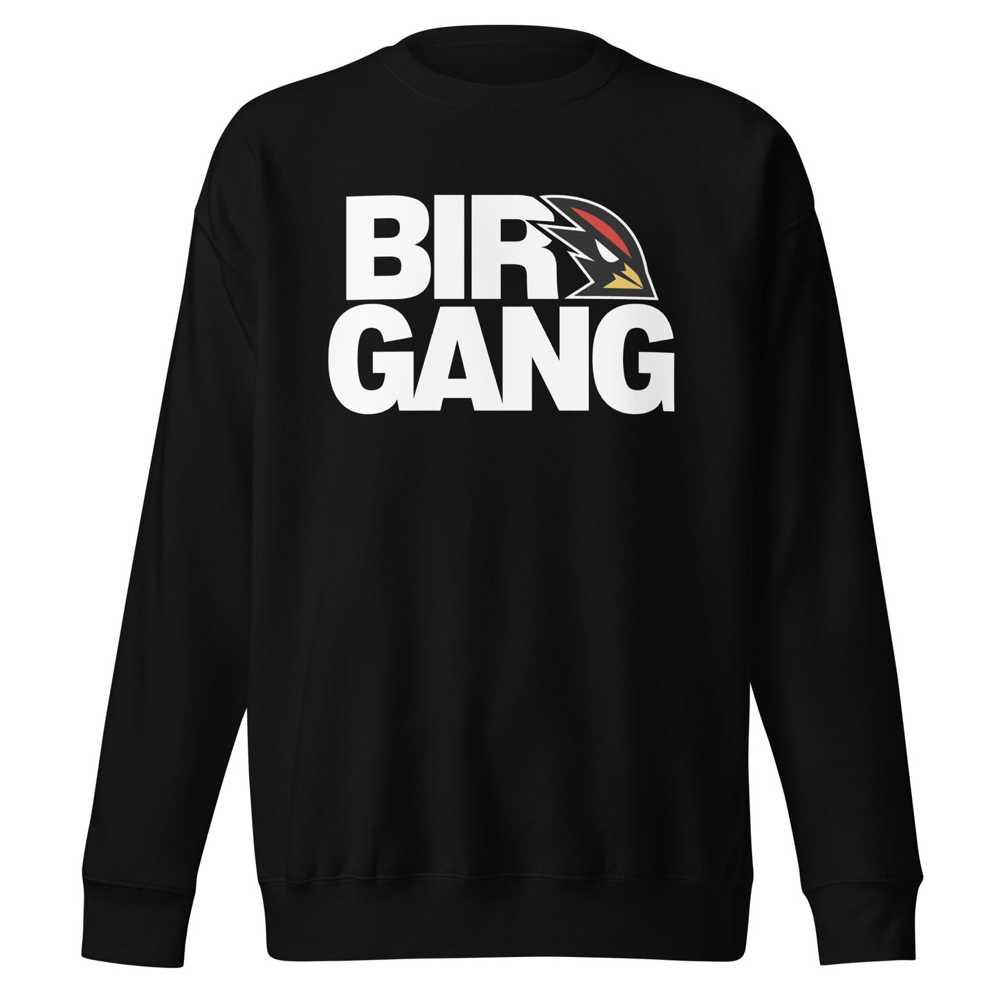 Birdgang Unisex Premium Black Sweatshirt