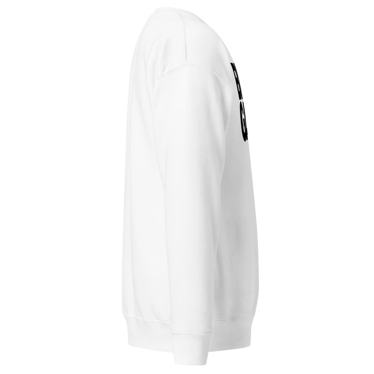 Birdgang Unisex Premium White Sweatshirt