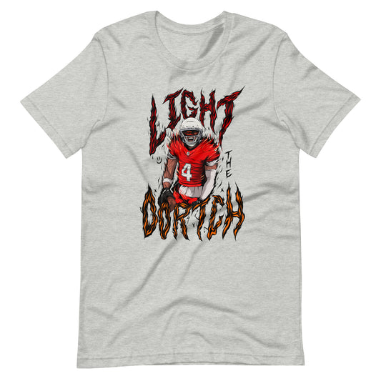 Light the Dortch Unisex Athlectic Heather t-shirt
