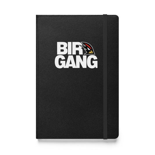 Birdgang Hardcover Black or Red Bound Notebook