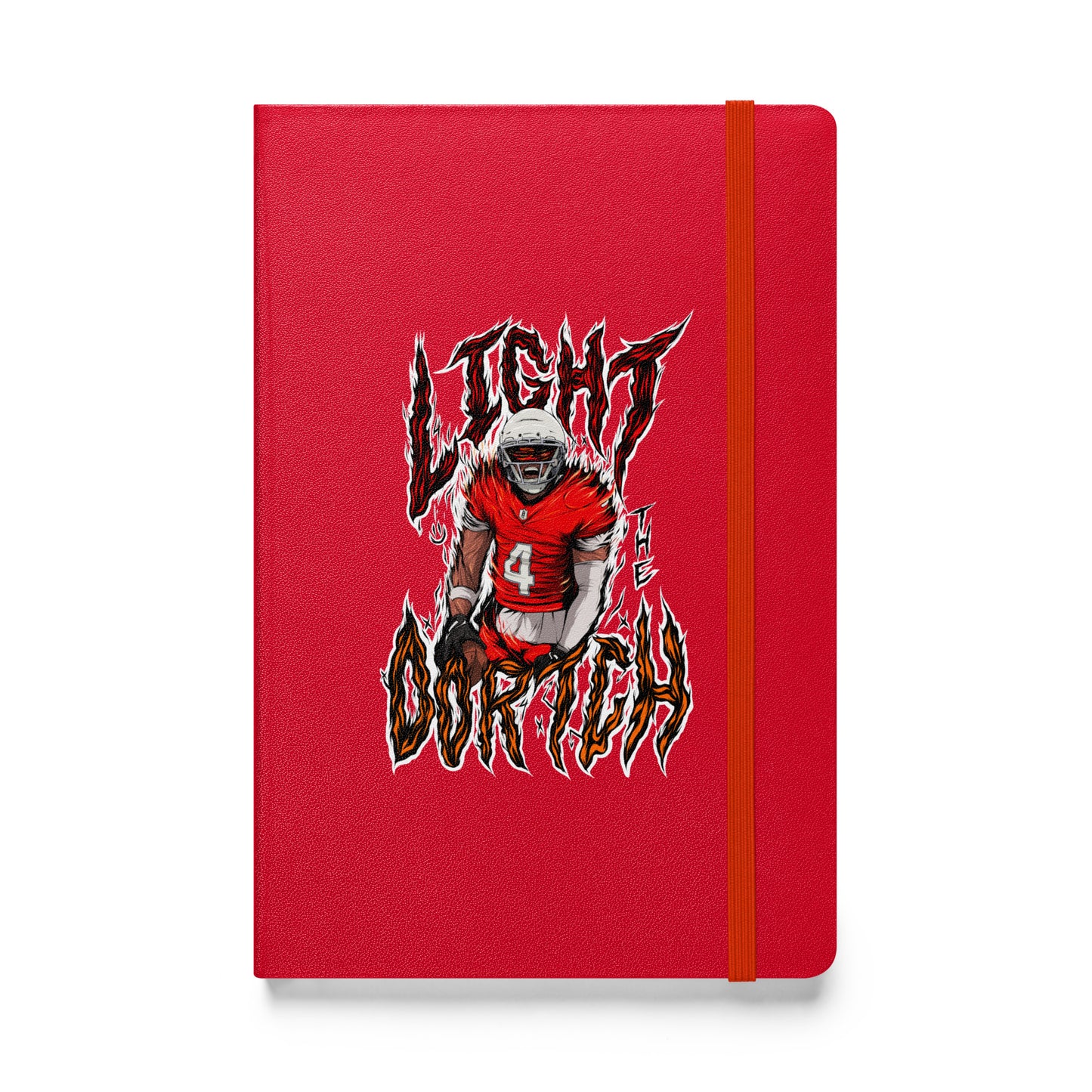 Light the Dortch Hardcover Black or Red Bound Notebook