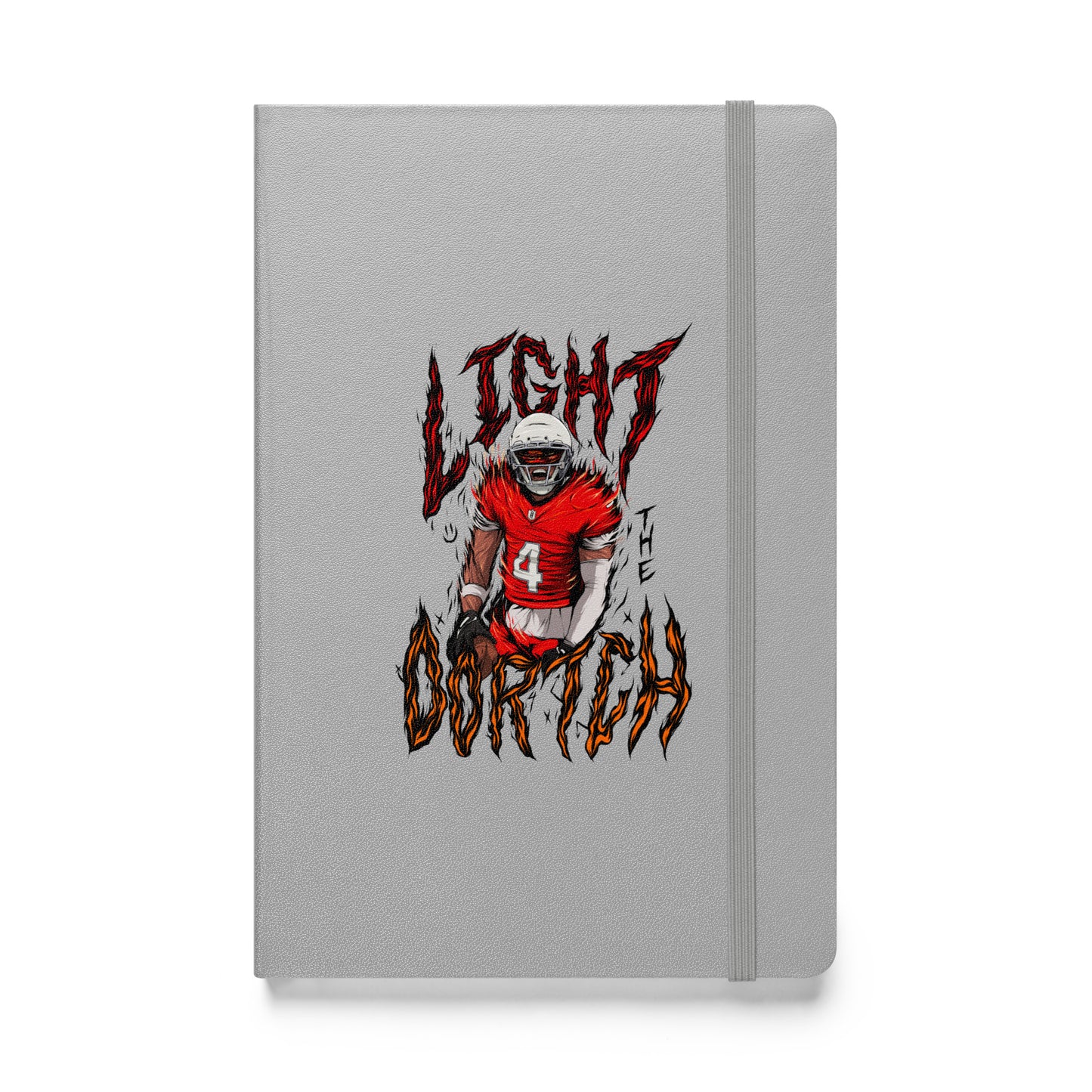 Light the Dortch Hardcover White or Grey Bound Notebook