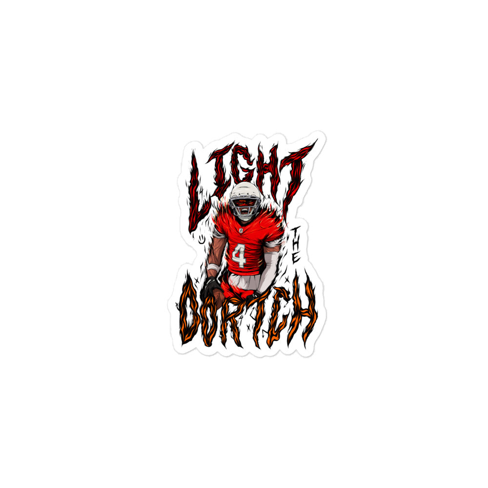 Light the Dortch Sticker