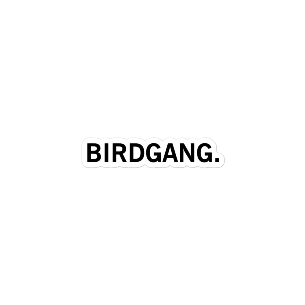 Birdgang Sticker