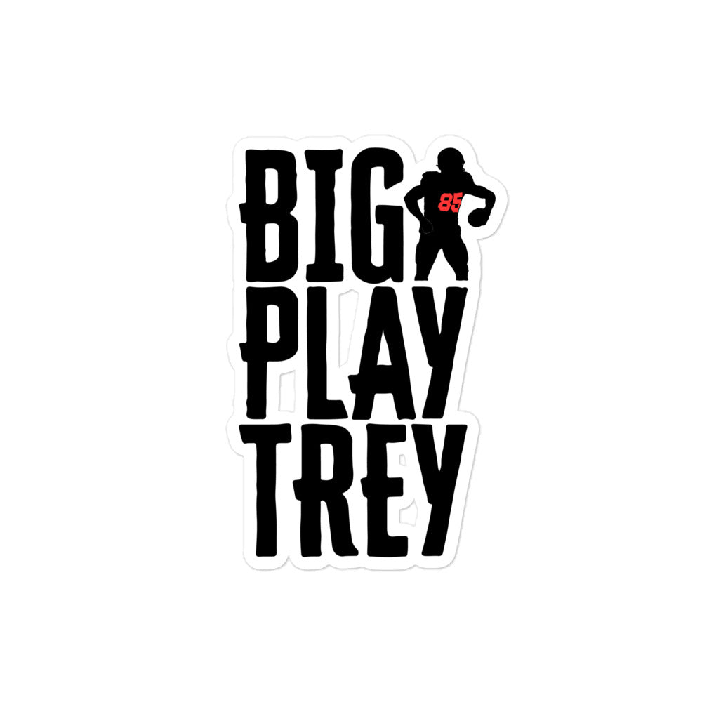 Big Play Trey Sticker