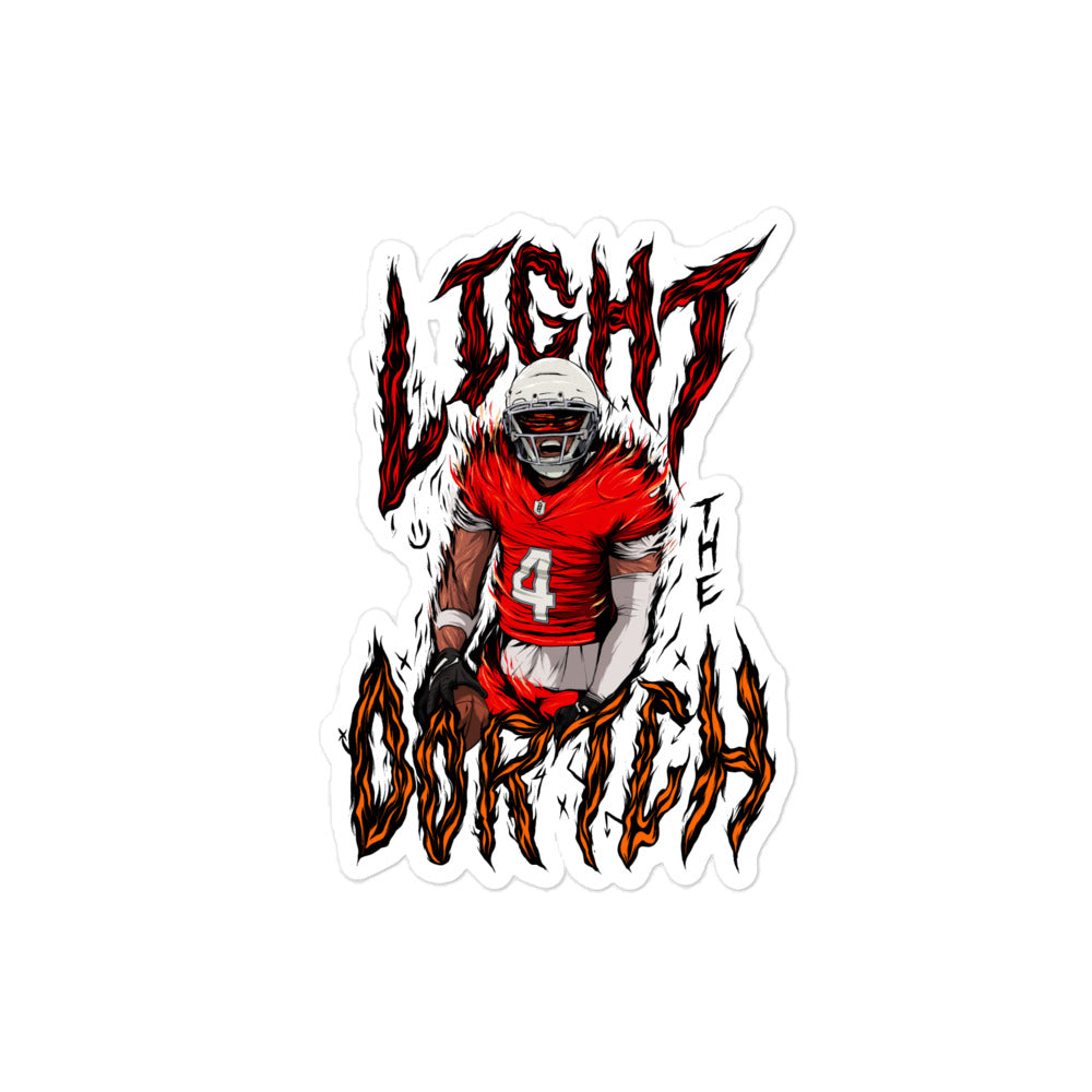 Light the Dortch Sticker