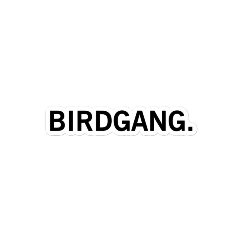 Birdgang Sticker