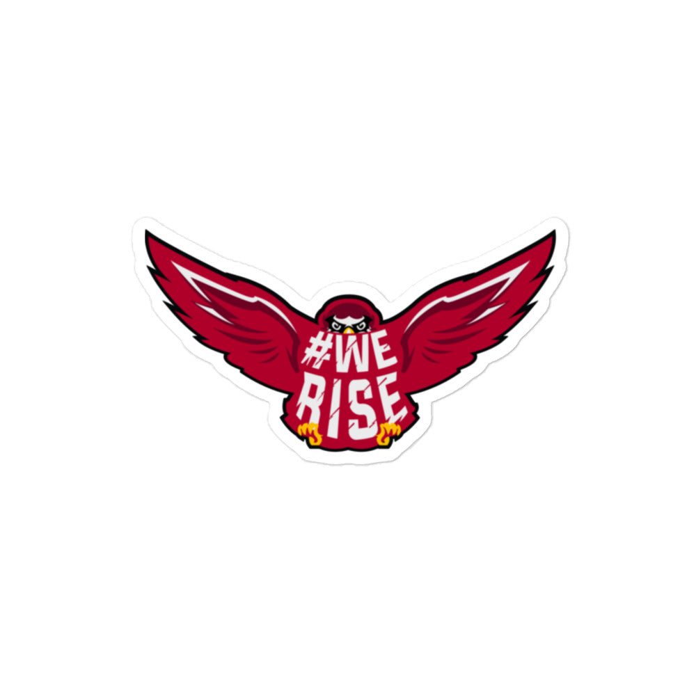 We Rise Sticker