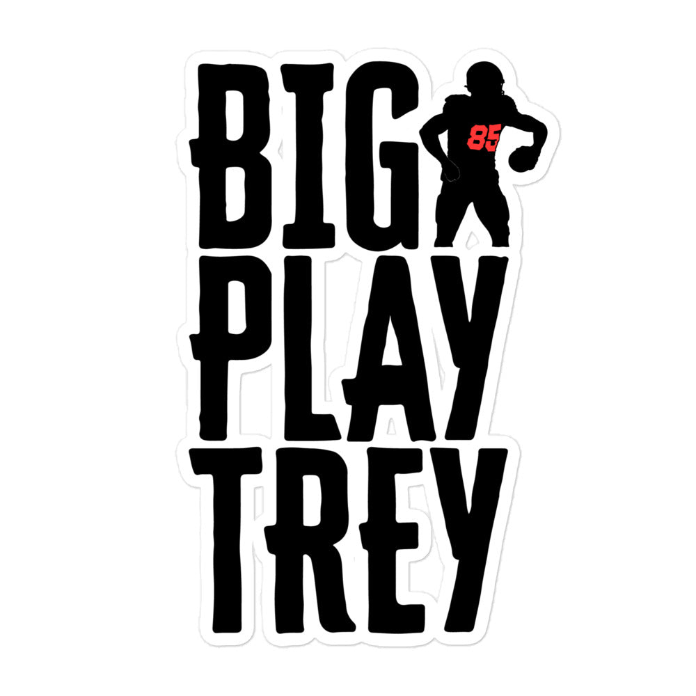 Big Play Trey Sticker