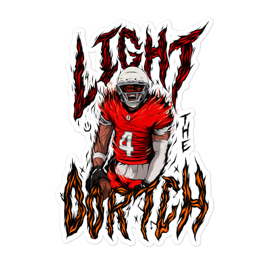 Light the Dortch Sticker