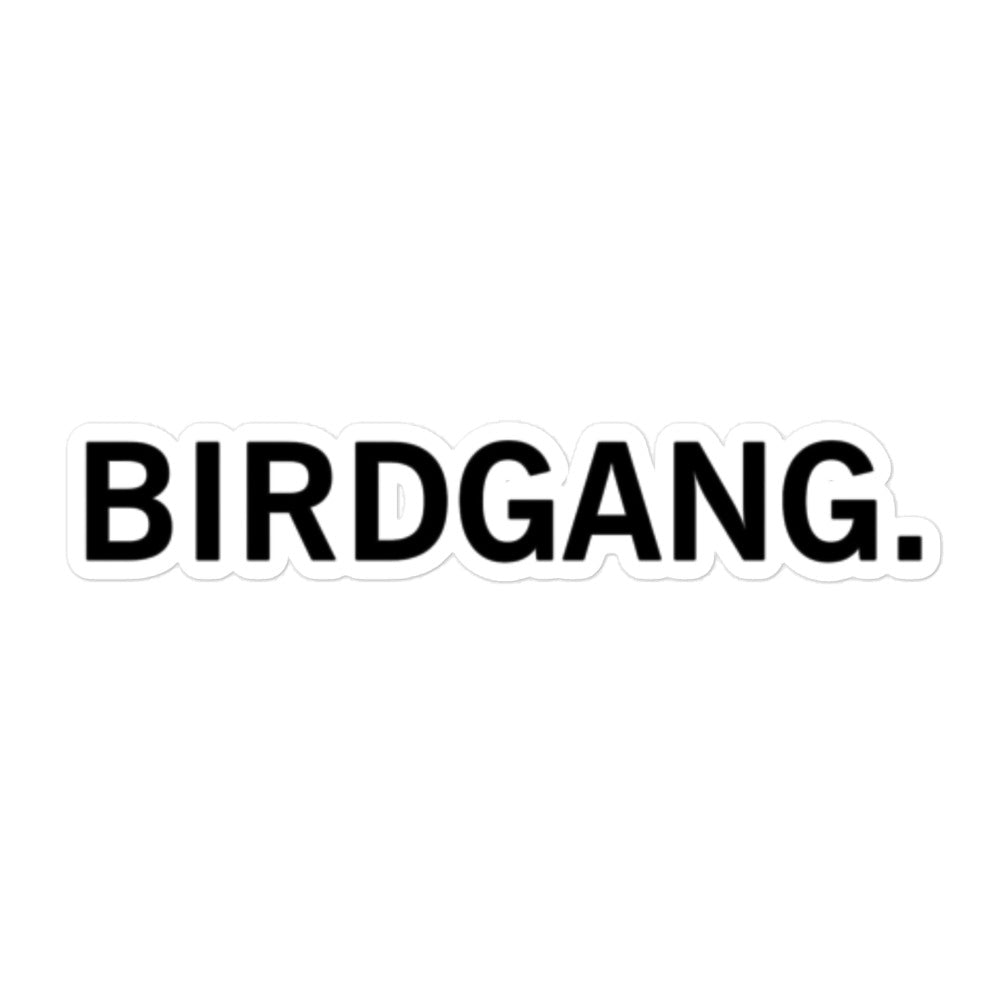 Birdgang Sticker