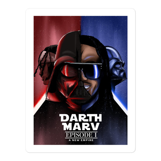 Darth Marv Sticker