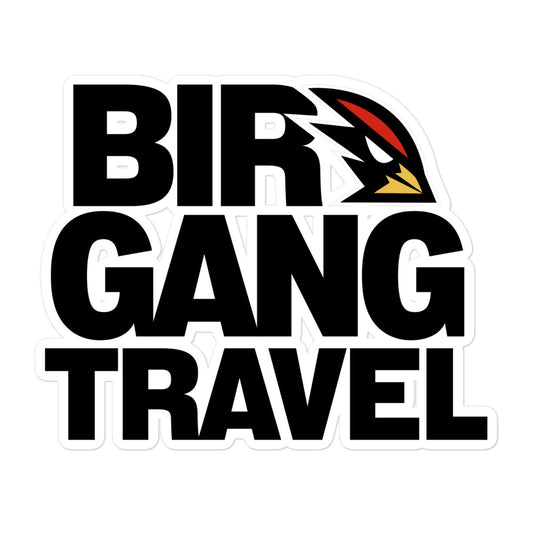 Birdgang Travel Sticker