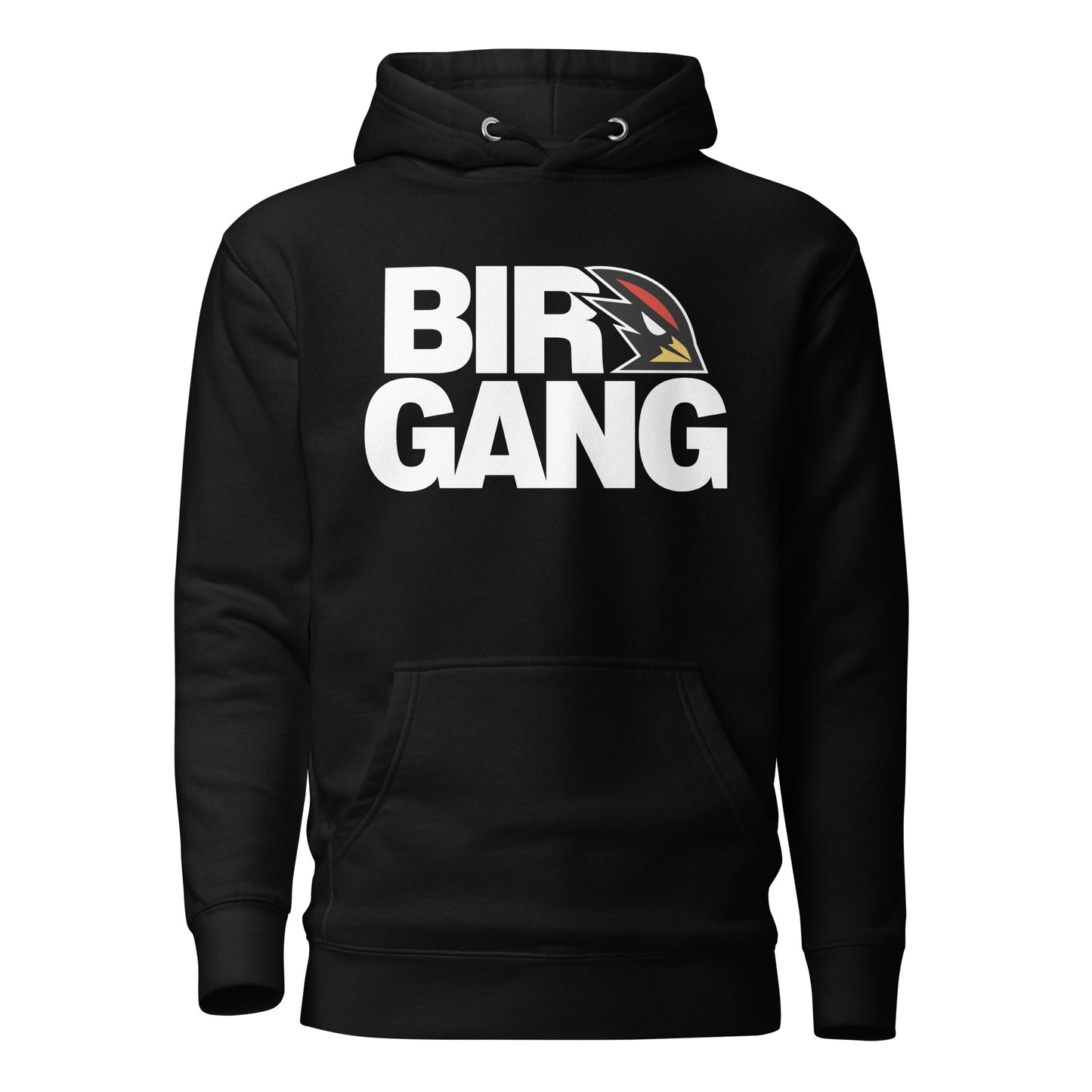 Birdgang Unisex Black Hoodie