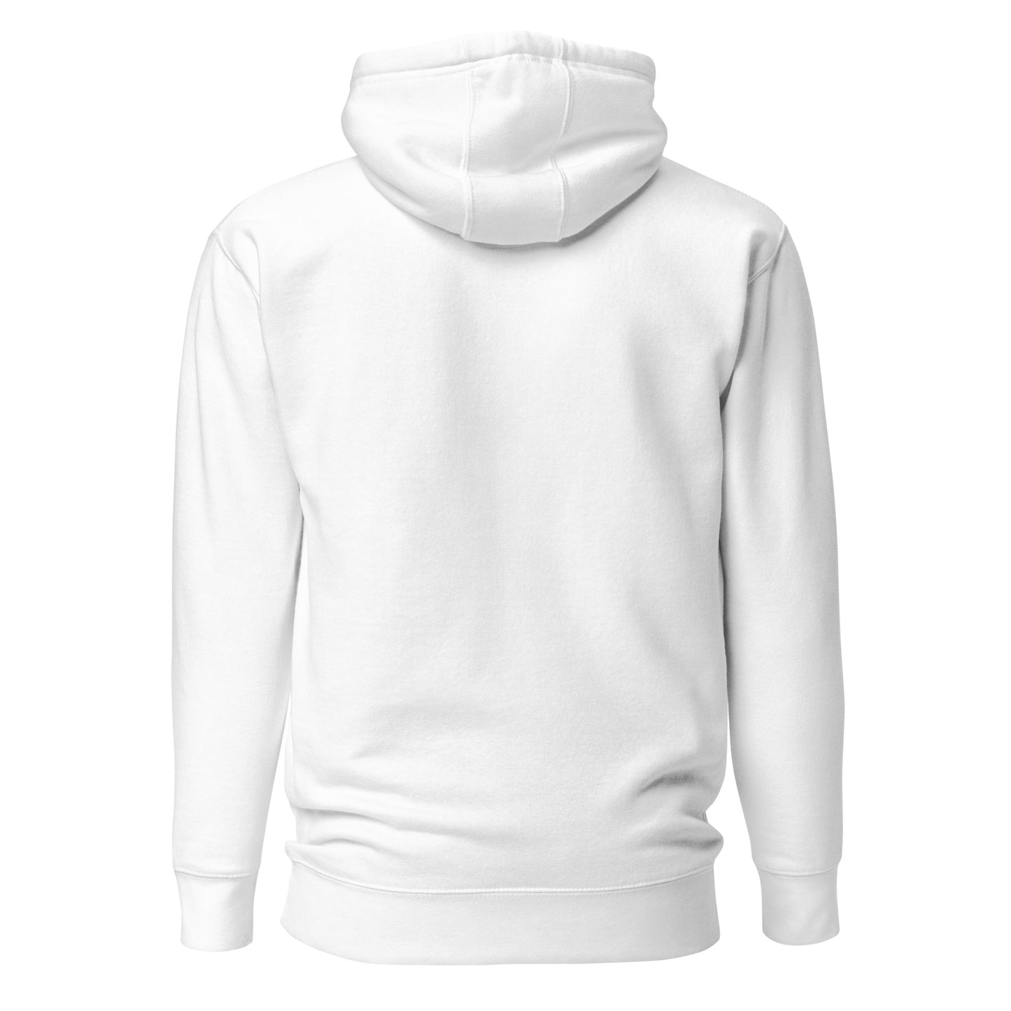 Birdgang Unisex White Hoodie