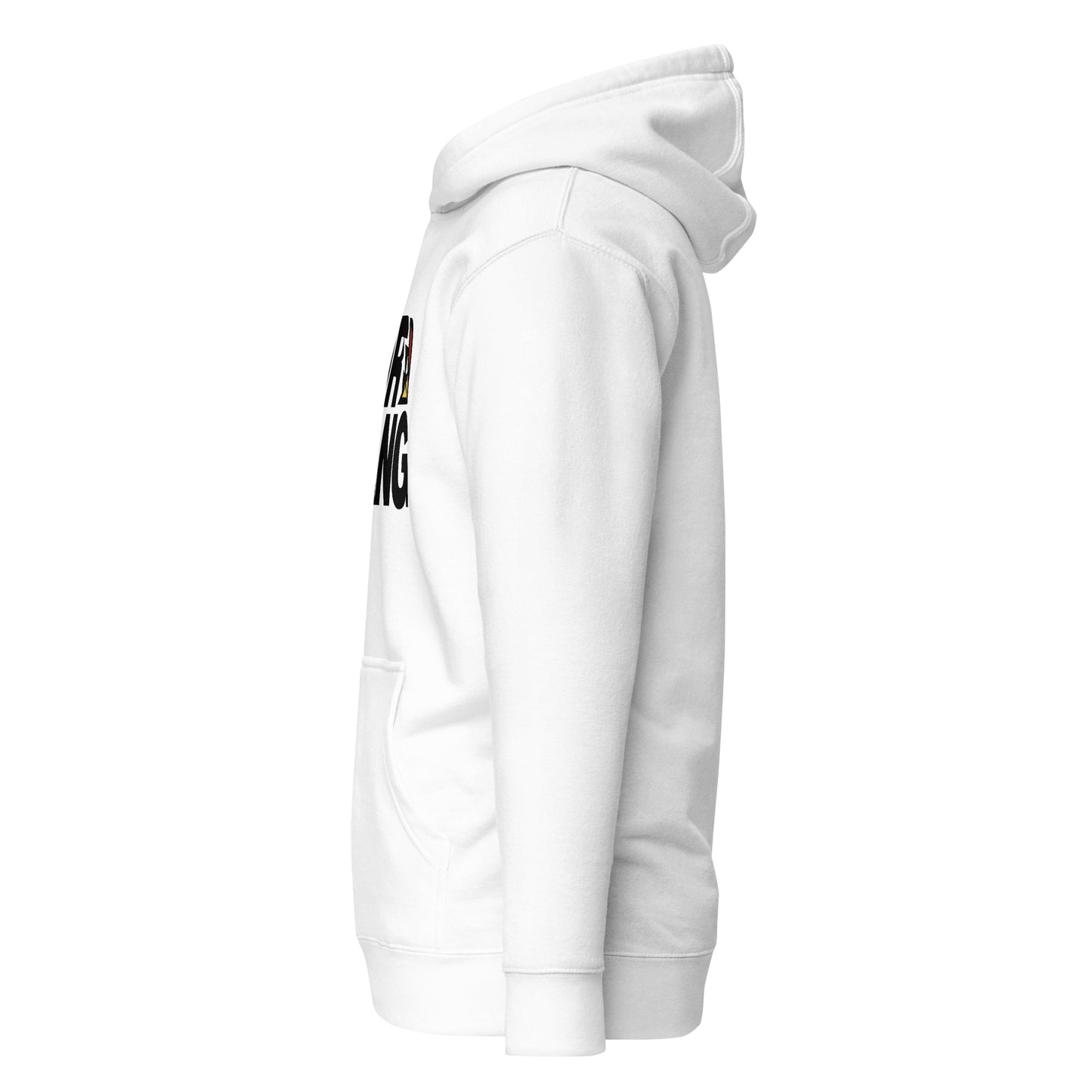 Birdgang Unisex White Hoodie