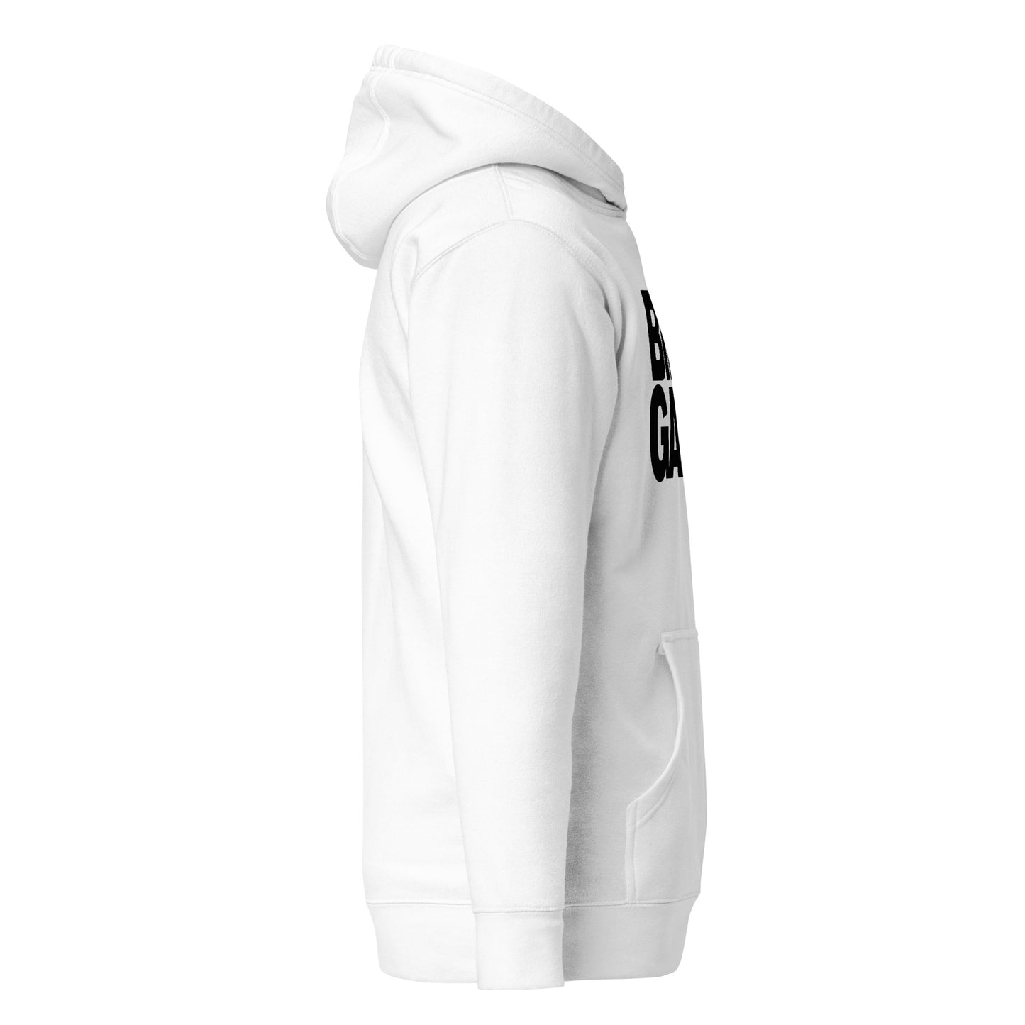 Birdgang Unisex White Hoodie