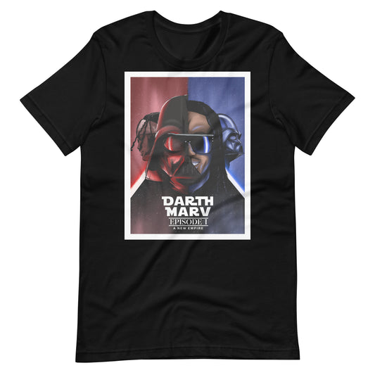 Darth Marv Unisex Black t-shirt