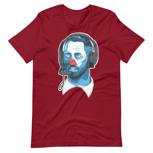 Week 4 Bozo Unisex Cardinal t-shirt