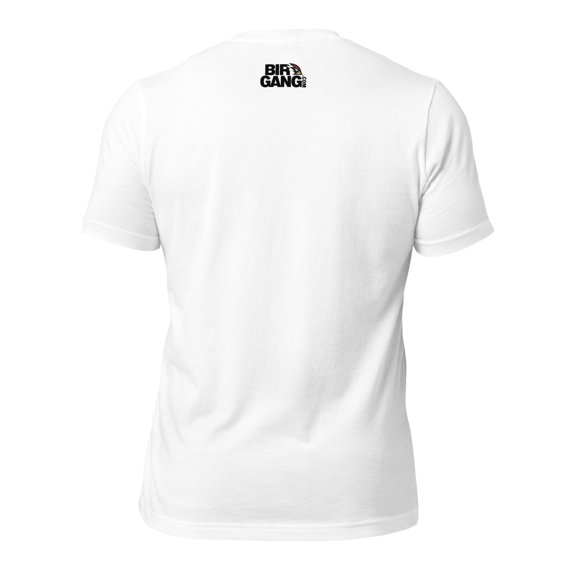Feel the Love Unisex White t-shirt – Birdgang
