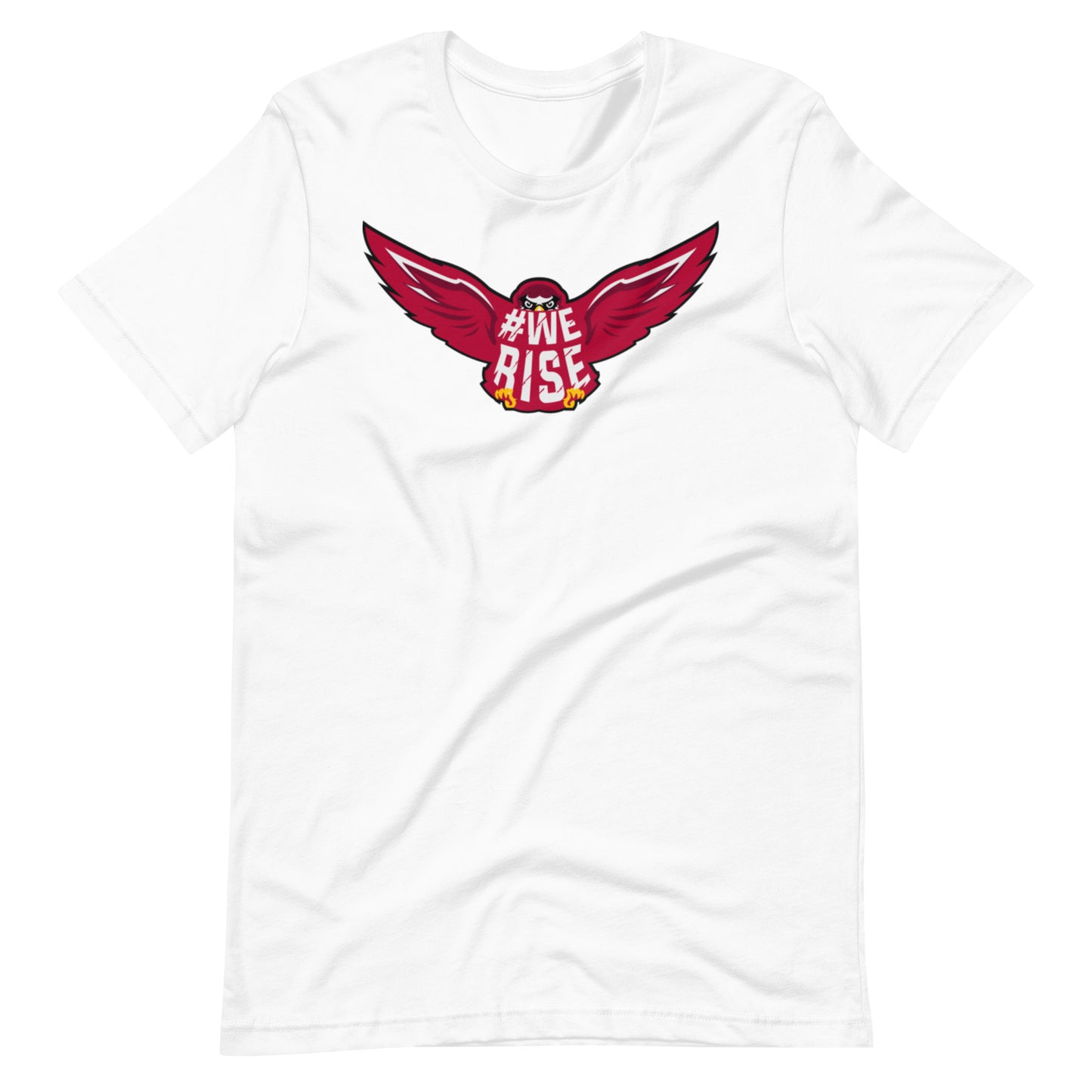 We Rise Unisex White t-shirt