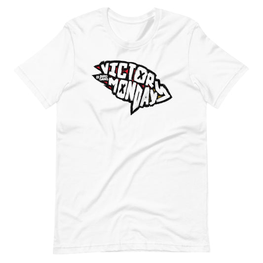 Victory Monday Unisex White t-shirt