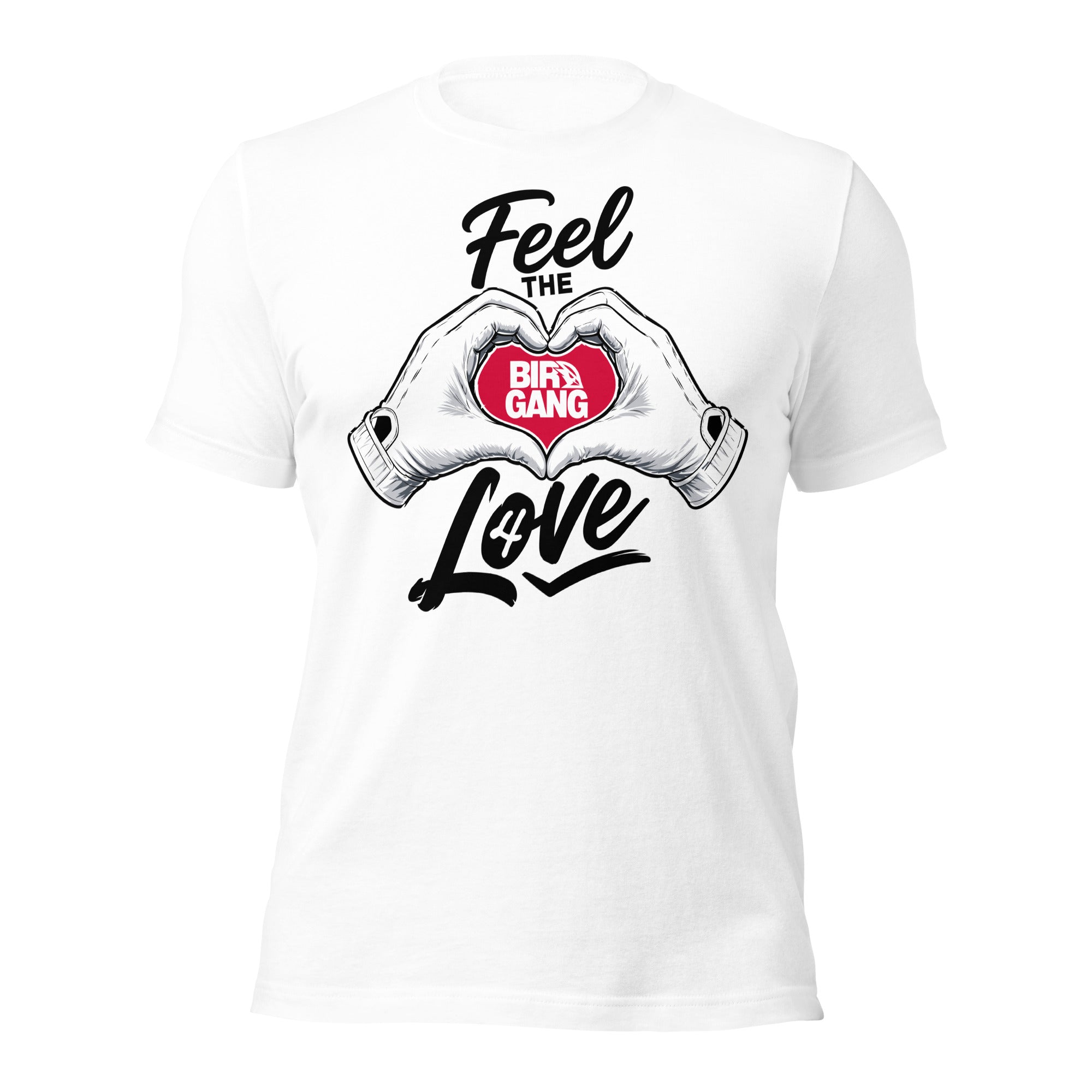 トップス FEELS. LOVE ICON T-SHIRT WHITE S Feel the Love Unisex White t-shirt – Birdgang